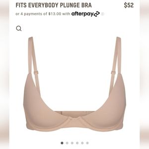 Skims Fits Everybody Plunge Bra